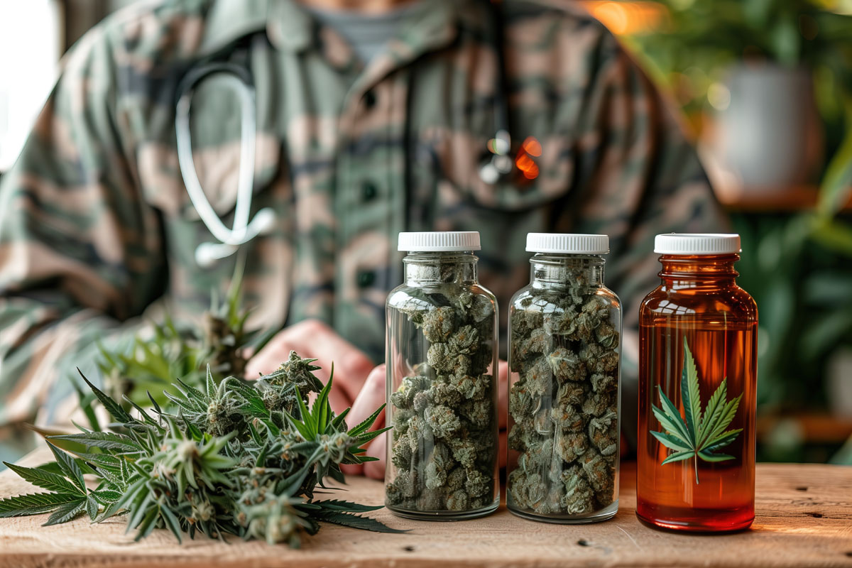 Veterans face real health risks. Discover how NJ vets access cannabis for pain, PTSD & sleep — no medical card needed.